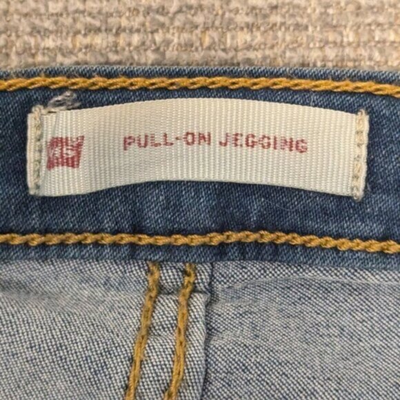 Girl's Levi's 2-pack stretch pull on Mud Rise Jeggings, size 12 - Picture 7 of 9